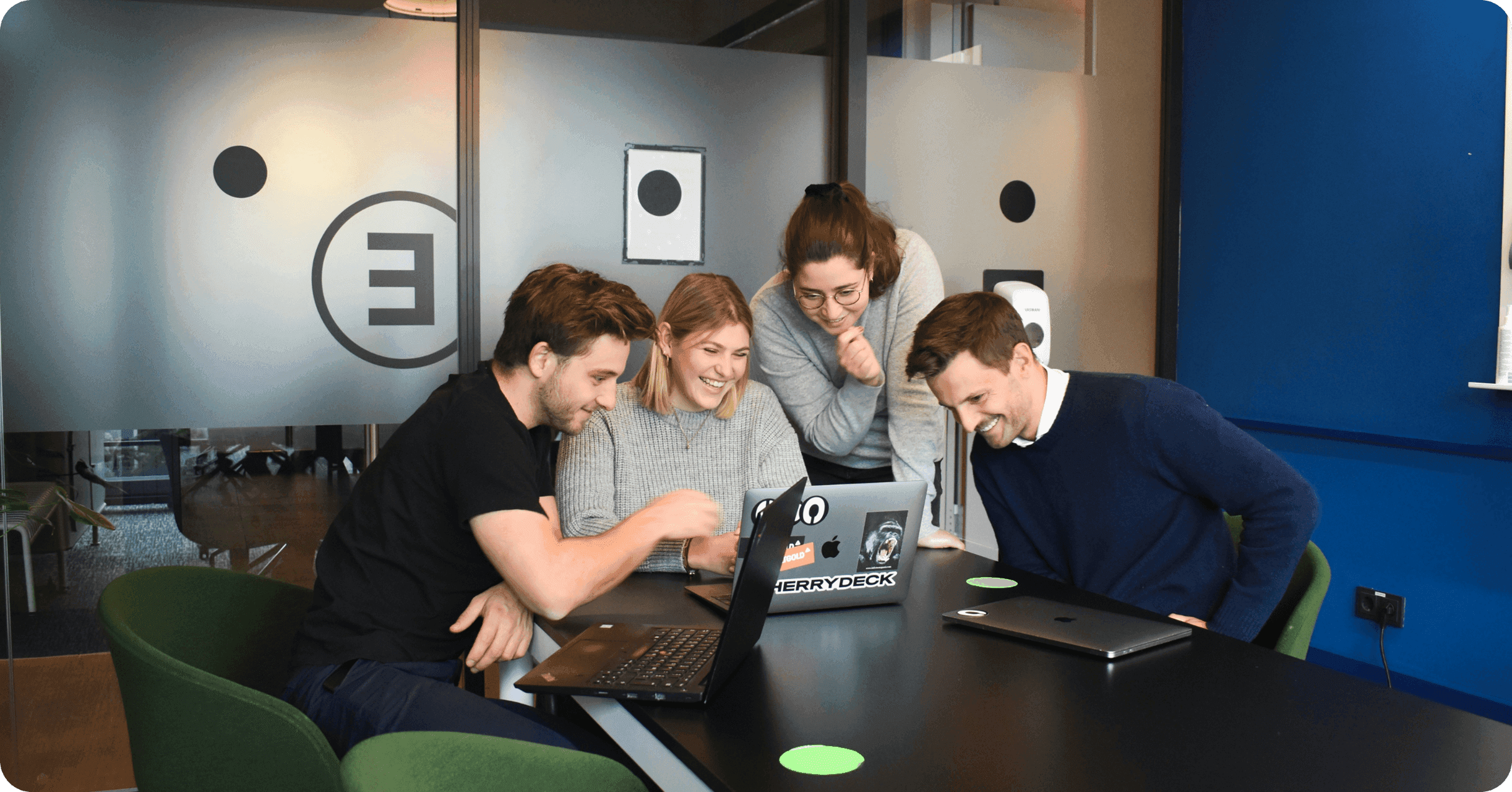 Tým Veresta v kanceláři